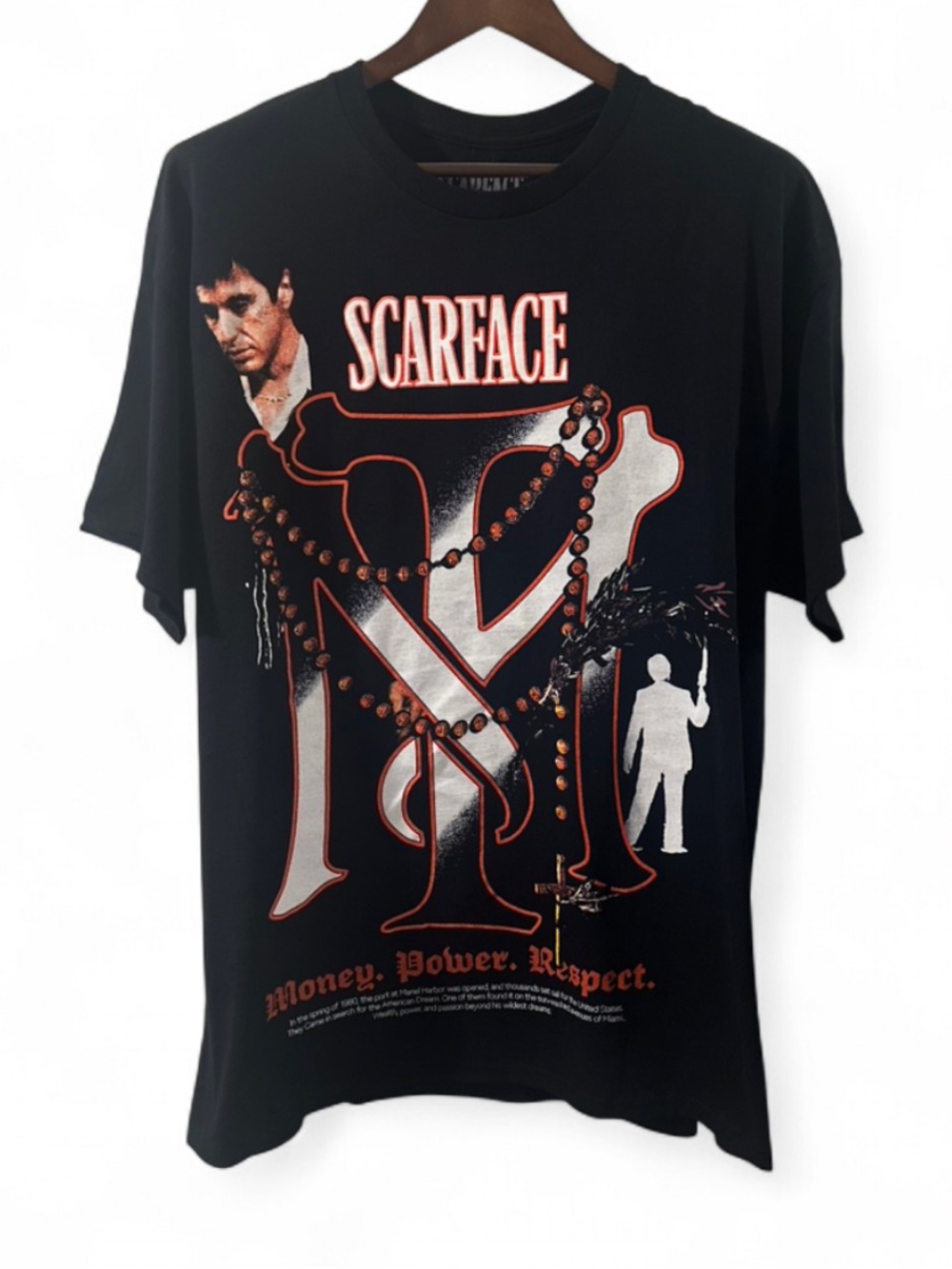 Scarface Al Pacino Graphic T-shirt Size Men’s XL
